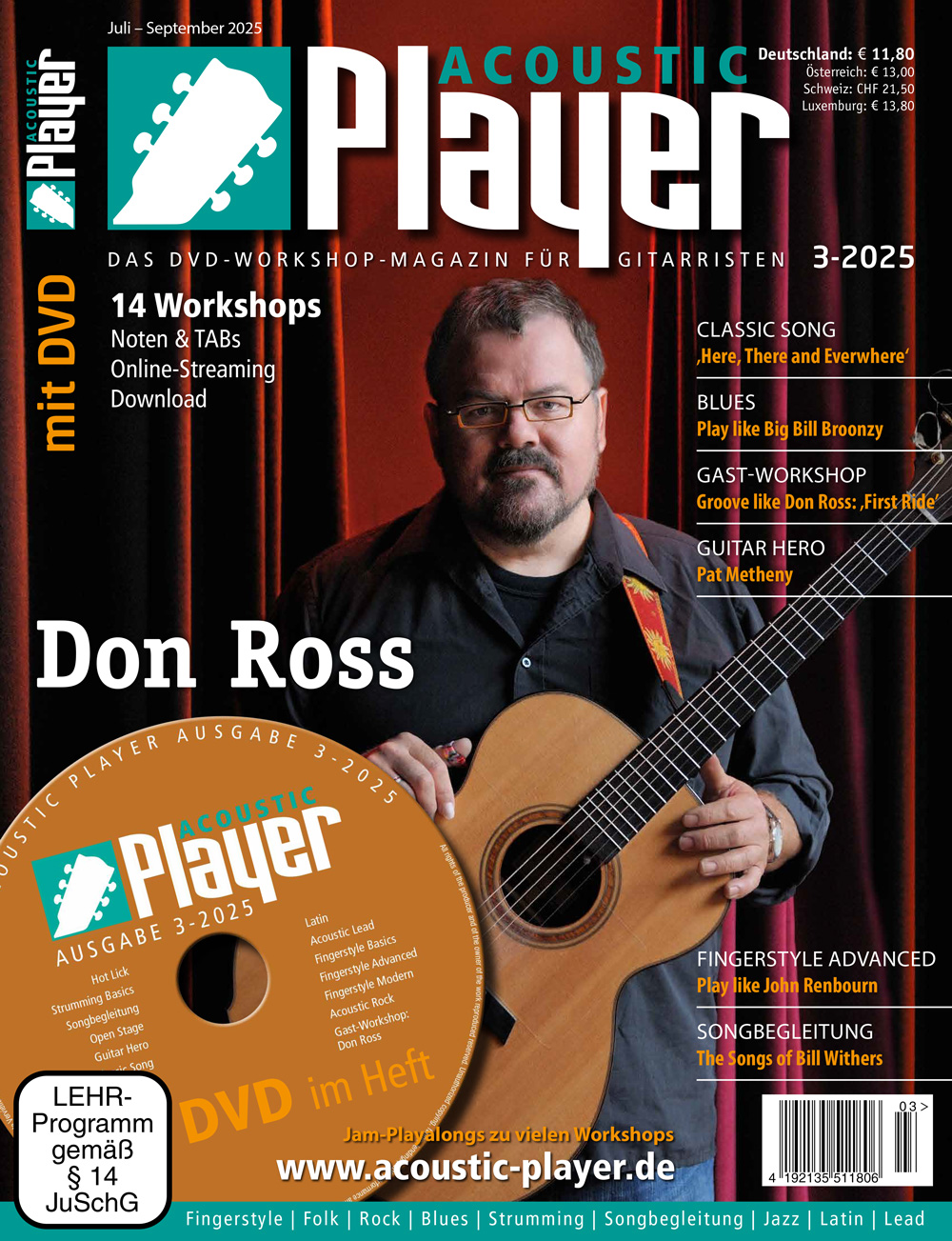 ACOUSTIC PLAYER, Ausgabe 3-2025